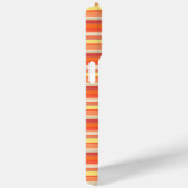 Coques Case-Mate iPhone Jolies rayures orange rouge (Verso / Droite)