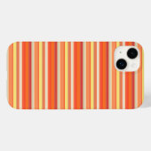 Coques Case-Mate iPhone Jolies rayures orange rouge (Verso (horizontal))