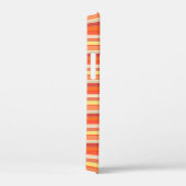 Coques Case-Mate iPhone Jolies rayures orange rouge (Verso / Droite)