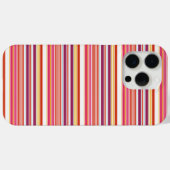 Coques Case-Mate iPhone Jolies rayures roses marron (Verso (horizontal))