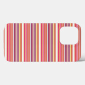 Coques Case-Mate iPhone Jolies rayures roses marron (Verso (horizontal))