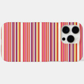 Coques Case-Mate iPhone Jolies rayures roses marron (Verso (horizontal))