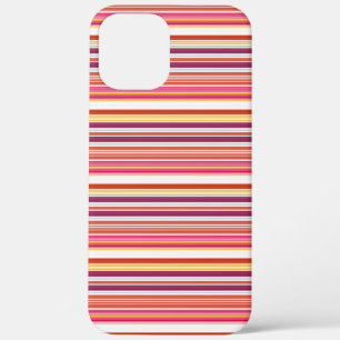 Case-Mate iPhone Case Jolies rayures roses marron