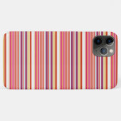 Coques Case-Mate iPhone Jolies rayures roses marron (Dos (Horizontal))