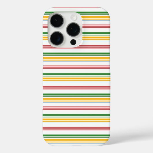 Coques Case-Mate iPhone Jolies rayures vert jaune (Verso)