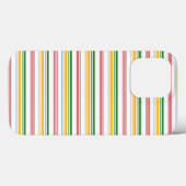 Coques Case-Mate iPhone Jolies rayures vert jaune (Verso (horizontal))