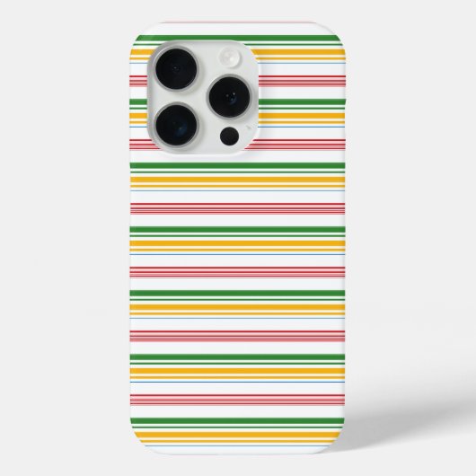 Coques Case-Mate iPhone Jolies rayures vert jaune (Verso)
