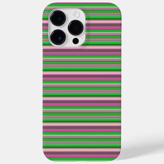 Coques Case-Mate iPhone Jolies rayures vert violet (Verso)