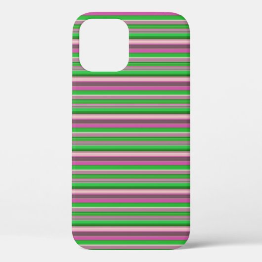 Coques Case-Mate iPhone Jolies rayures vert violet (Verso)
