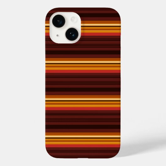 Coques Case-Mate iPhone Jolies rayures vintage (Verso)