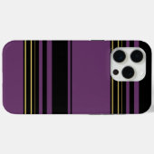 Coques Case-Mate iPhone Jolies rayures violettes (Verso (horizontal))