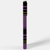 Coques Case-Mate iPhone Jolies rayures violettes (Verso / Droite)
