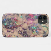 Coques Case-Mate iPhone Jolies Roses en Dentelle (Dos (Horizontal))