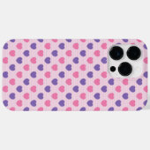 COQUES Case-Mate iPhone JOLIMENT COEURS ROSE ET POURPLES (Verso (horizontal))
