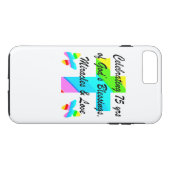 COQUES Case-Mate iPhone JOLIMENT PERSONNALISÉ 75E ANNIVERSAIRE CONCEPTION (Dos (Horizontal))
