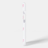 Coques Case-Mate iPhone Jolis cœurs "XOXO" pour la Saint-Valentin (Verso / Gauche)