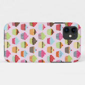 Coques Case-Mate iPhone Jolis Cupcakes (Dos (Horizontal))