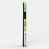 Coques Case-Mate iPhone jolis grenouilles funky heureux et rayures (Dos/Droite)