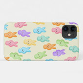 Coques Case-Mate iPhone Jolis lapins de Pâques en guimauve (Dos (Horizontal))