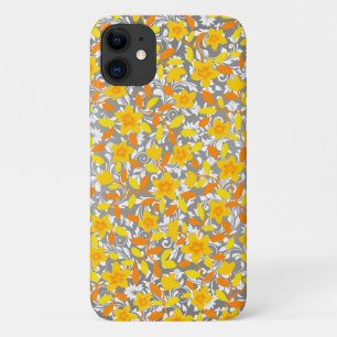 Case-Mate iPhone Case Jolis motifs de fleurs orange jaune blanc