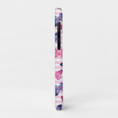Coques Case-Mate iPhone Jolis Papillons Roses (Dos/Gauche)