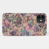 Coques Case-Mate iPhone Jolis roses de dentelle (Dos (Horizontal))