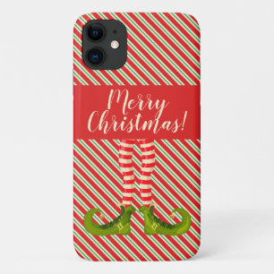 Case-Mate iPhone Case Jolly Christmas Elf Legs