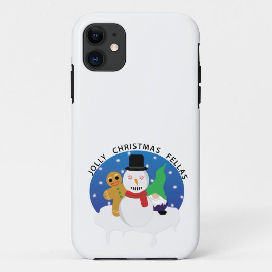 Coques Case-Mate iPhone Jolly Christmas Fellas (Dos)