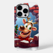Coques Case-Mate iPhone Jolly Reindeer 3D (Verso)
