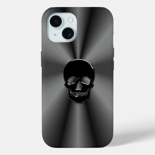 Coques Case-Mate iPhone Jolly roger Onyx Crâne (Verso)
