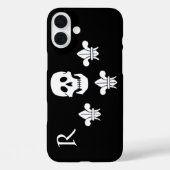 COQUES Case-Mate iPhone JOLLY ROGER SKULL ET TROIS LIEUX FLAG MONOGRAM (Verso)
