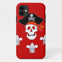 JOLLY ROGER SKULL, PIRATE CASQUETTE ET TROIS MENSO
