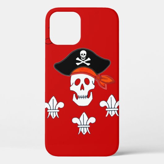 COQUES Case-Mate iPhone JOLLY ROGER SKULL, PIRATE CASQUETTE, TROIS MENSONG (Verso)