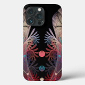 Coques Case-Mate iPhone Jonglage Abstrait Art moderne Imaginaire fractal (Verso)