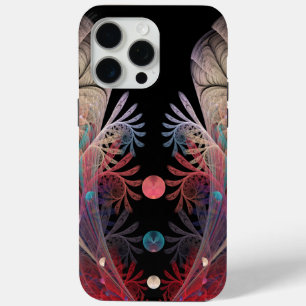 Coque iPhone 15 Pro Max Jonglage Abstrait Moderne Fantaisie Art Fractal