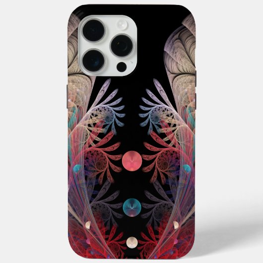Coques Case-Mate iPhone Jonglage Abstrait Moderne Fantaisie Art Fractal (Verso)