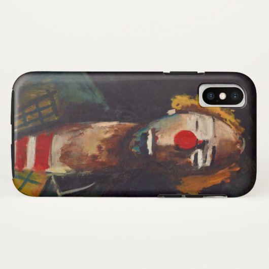 Coques Case-Mate iPhone Joseph Kutter Clown Portrait (Dos (Horizontal))