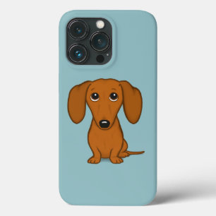 Case-Mate iPhone Case Jote Red Dachshund Drôle Drôle Cartoon Wiener