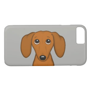 Case-Mate iPhone Case Jote rouge Shorthair Dachshund   Dessin de Wiener 