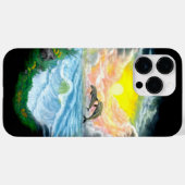 Coques Case-Mate iPhone Jouer aux dauphins sous le soleil (Verso (horizontal))