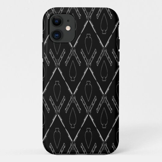 Coques Case-Mate iPhone Jouer avec des couteaux (Dos)