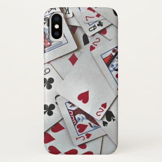 Coques Case-Mate iPhone Jouer Cartes Poker Jeux Reine Roi (Dos)