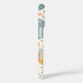 Coques Case-Mate iPhone Jouer Motif de Doodle géométrique (Verso / Droite)