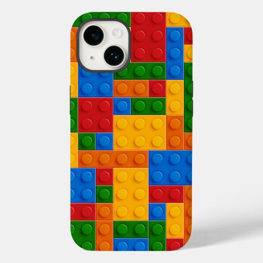 Coques Case-Mate iPhone Jouet en brique (Verso)
