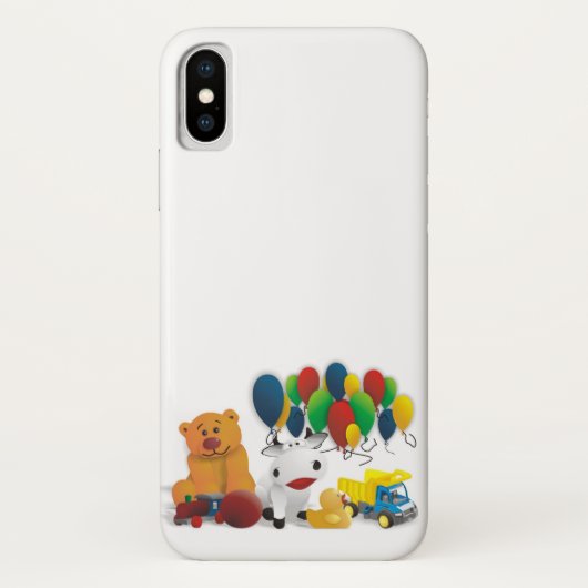 Coques Case-Mate iPhone Jouet pour enfants (Dos)