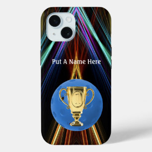 Coque Pour iPhone 15 Joueur/Amateur de Pickleball personnalisé
