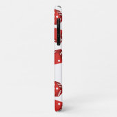 Coques Case-Mate iPhone Joueur de craps Dice rouge (Dos/Gauche)