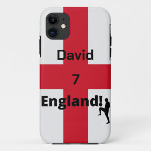 Case-Mate iPhone Case Joueur de football anglais personnalisable