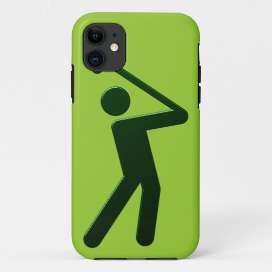 Coques Case-Mate iPhone Joueur de golf (Dos)