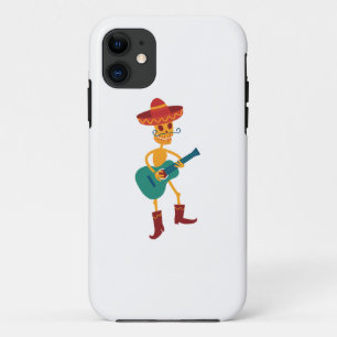Case-Mate iPhone Case Joueur de guitare squelette festif